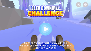 Sled Downhill Challenge Screenshot 3