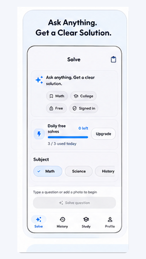 SolveSnap: AI Homework Helper Screenshot 0