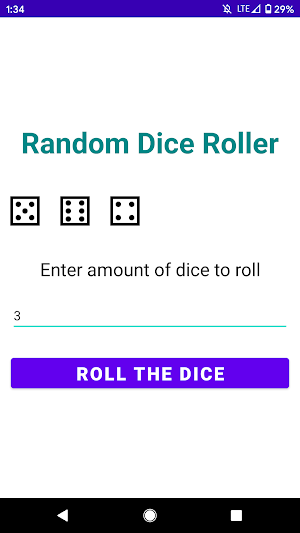 Random Dice Roller Screenshot 2