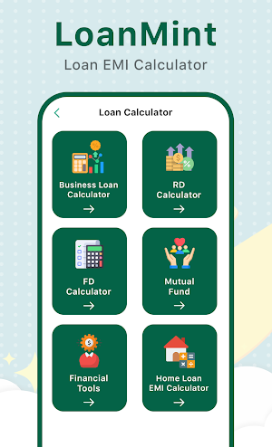 LoanMint : Loan EMI Calculator Screenshot 1