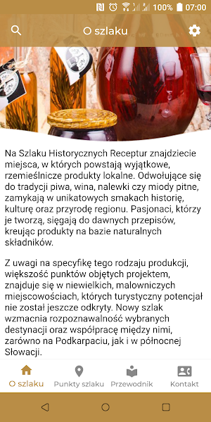 Szlak Historycznych Receptur Screenshot 2