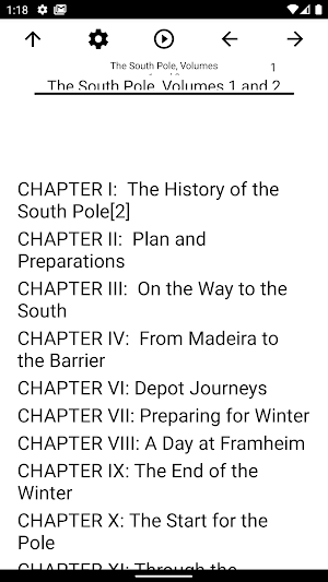 Book, The South Pole, Volumes  Screenshot 0