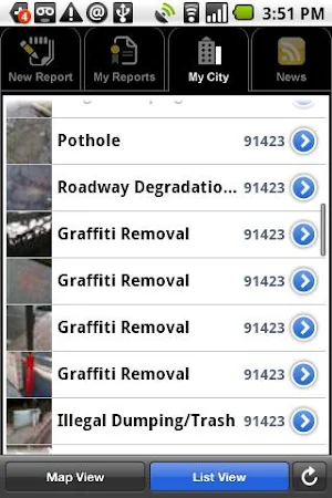 LAUSD Service Calls Screenshot 1