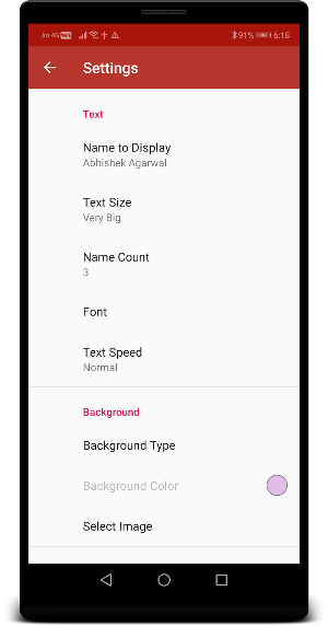 My Name Photo Live Wallpaper Screenshot 2