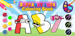 Alphabet Lore Coloring Numbers Screenshot 0