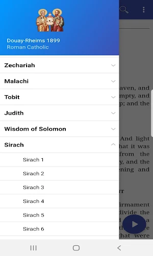 Douay-Rheims Bible with audio (Trial Version) Screenshot 1