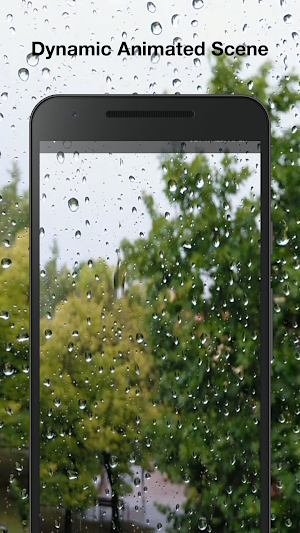 3D Raindrops Live Wallpaper Screenshot 1