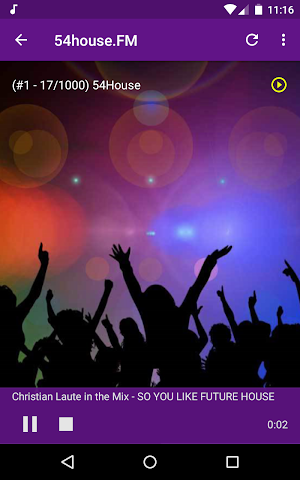 The House Channel - Live Electronic Music Radios Screenshot 2