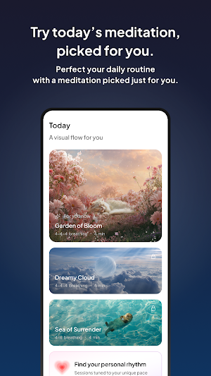 Visual Meditation:Calm&Breathe Screenshot 0