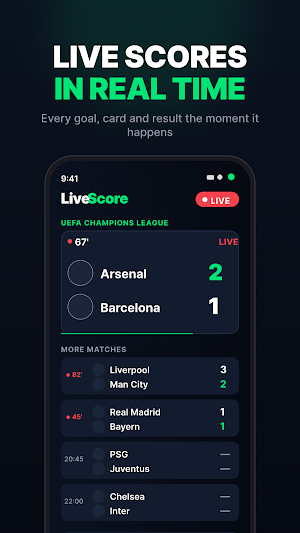 LiveScore Hub: Football Scores Screenshot 3