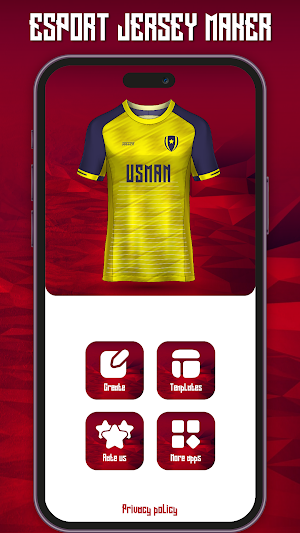Esport Jersey Design Maker Screenshot 0