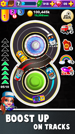 Merge Car - Idle Tap Clicker Merger Games Screenshot 0