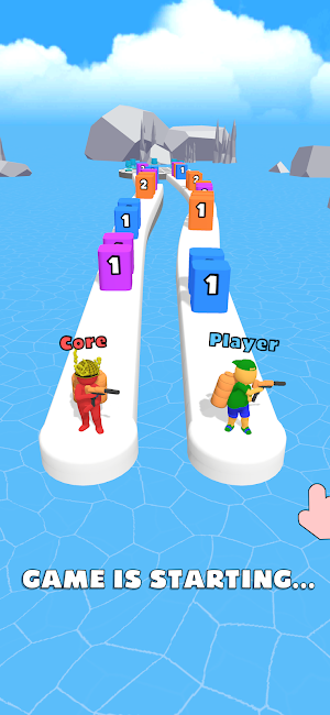 Crazy color blocks Screenshot 0