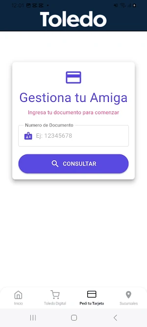 App Toledo Screenshot 1