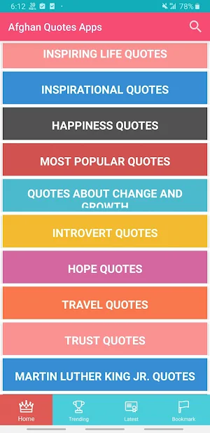 Afghan Quotes | Motivation Screenshot 0
