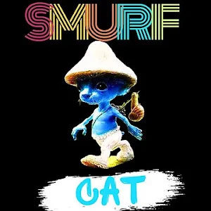Smurf Cat Meme Wallpapers 4K Screenshot 1