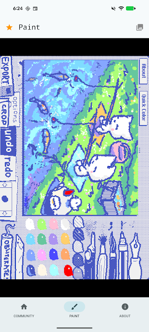 WigglyPaint's Fork:JigglyPaint Screenshot 0