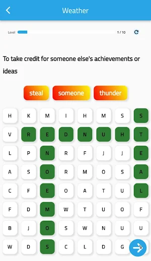 Idioms Crosswords Screenshot 3