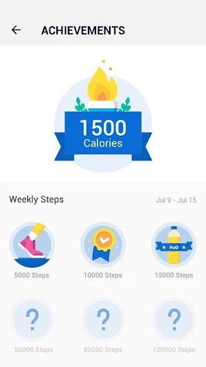 Pedometer -  Step Counter Free & Calorie Burner Screenshot 3