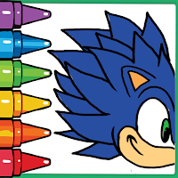 Hedgehog  Coloring Book