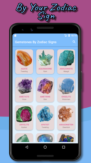 Gemstones By Zodiac Signs Screenshot 2