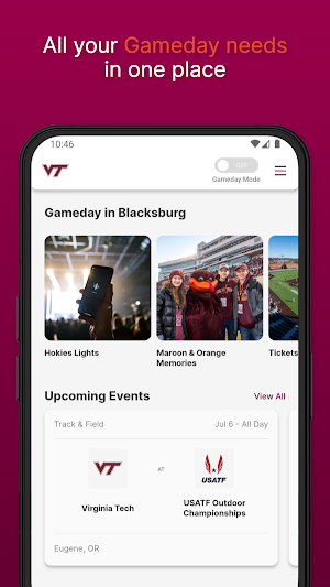 Virginia Tech HokieSports Screenshot 3