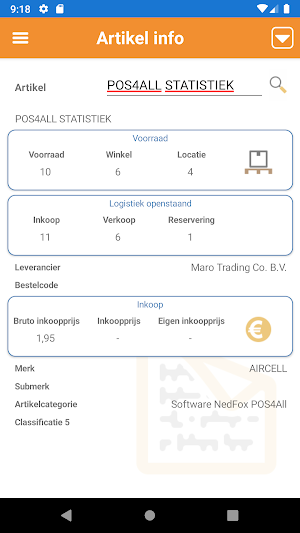 RetailVista Mobile X Screenshot 0