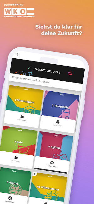 WKOÖ Talent Space Screenshot 1