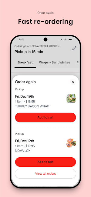 NOVA FRESH KITCHEN Screenshot 3