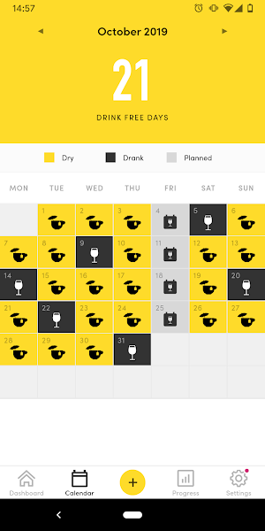 TRY DRY: The app for Dry January and beyond Screenshot 0
