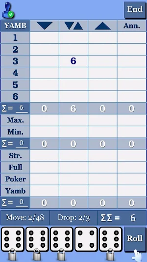 Yamb Standard Pro Screenshot 3