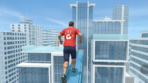 Going Up Parkour Game Rooftop Screenshot 3