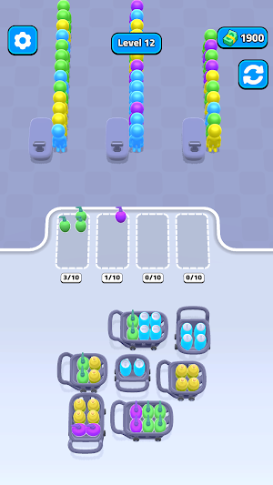 Shopping Cart Queue Screenshot 1