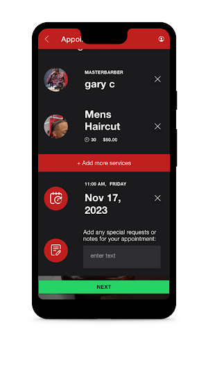 Cooper's barber service Screenshot 3