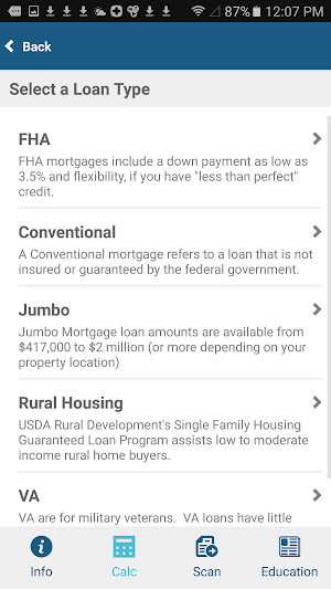 New World Mortgage Screenshot 2