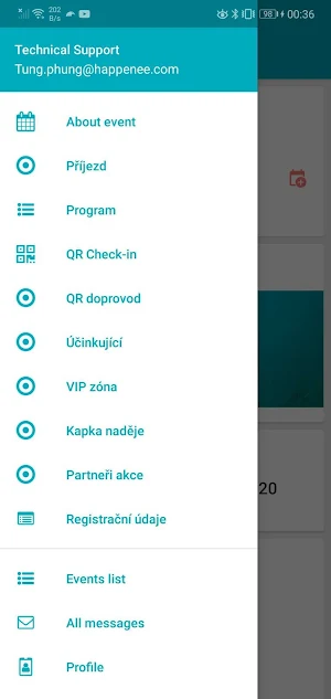 Partners Events Screenshot 1