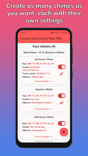 Custom Hourly Chime Wear Screenshot 1