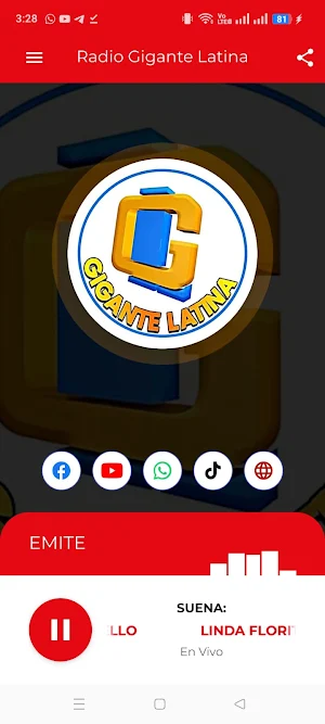 Radio Gigante Latina Screenshot 0