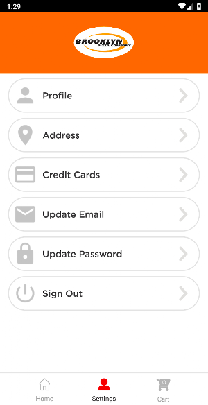 Brooklyn Pizza Company Screenshot 1