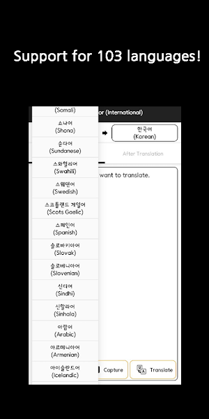 Speak Translator (International) Screenshot 1