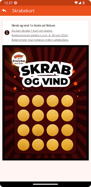 Everyday sushi & wok Haderslev Screenshot 2
