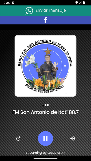 FM San Antonio de Itatí 88.7 Screenshot 0