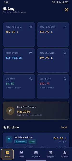 LoanWise – Smart Loan Manager Screenshot 3