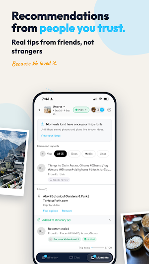 Breadkrumb: Travel Companion Screenshot 2