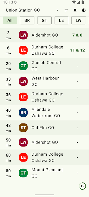 GO Departures Screenshot 2