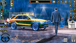 City Taxi Driving Simulator 3D Screenshot 2
