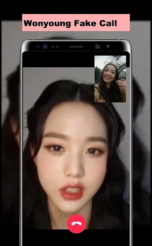 Wonyoung Fake Call Screenshot 1
