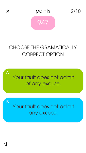 My English Grammar Test PRO Screenshot 3