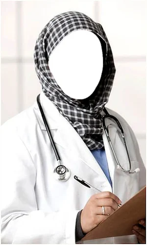 Hijab Women Doctor Photos App Screenshot 1