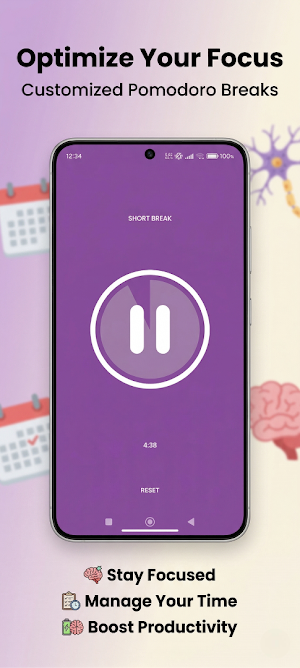 Study timer for ADHD adults Screenshot 2